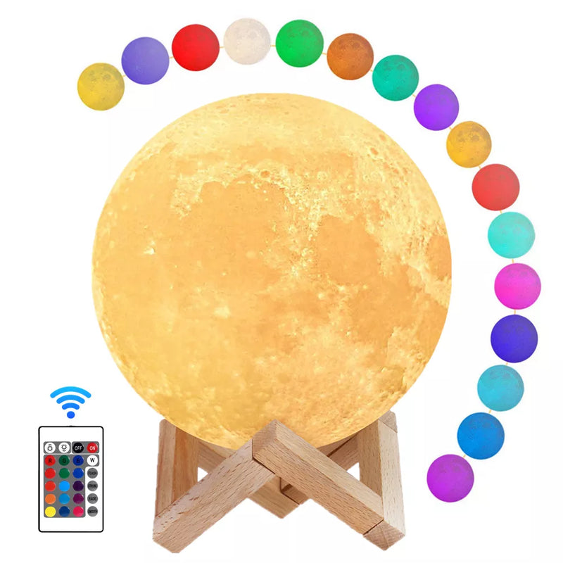 MoonLight Magic: 3D Print Moon Lamp Night Light