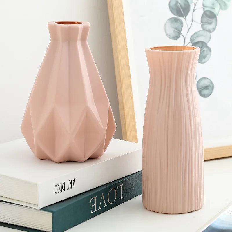 Plastic Vase: Nordic Home Decor for Dining Table or Bedroom