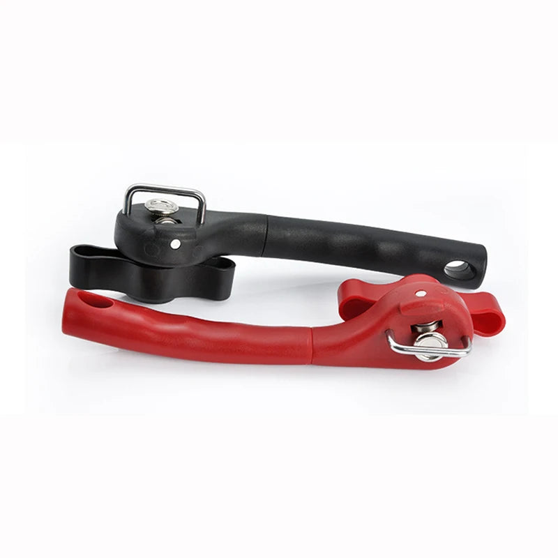 Professional Safety Hand-Actuated Can Opener: Easy Grip Kitchen Tool