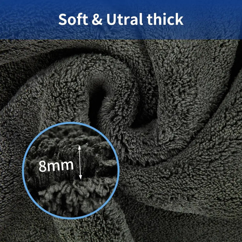 Car Wash Microfiber Towel: Plush Cleaning and Drying Cloth