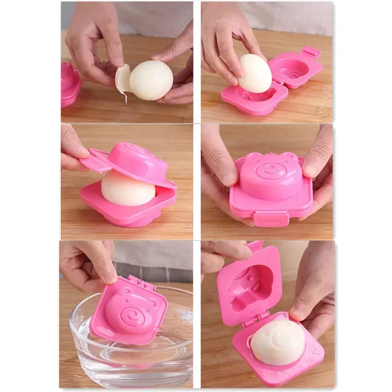 Cute Cartoon Egg Mold: Fun DIY Kitchen Accessories