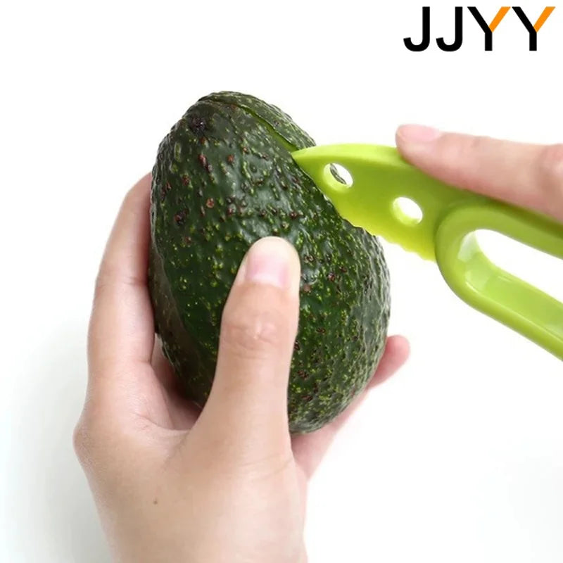 JJYY 3-in-1 Avocado Slicer: Kitchen Tool