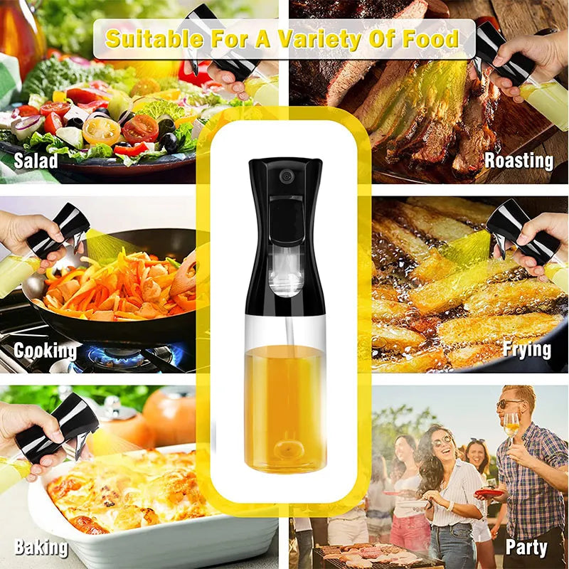 Versatile Oil Spray Bottle: Kitchen Tool for Cooking and BBQ