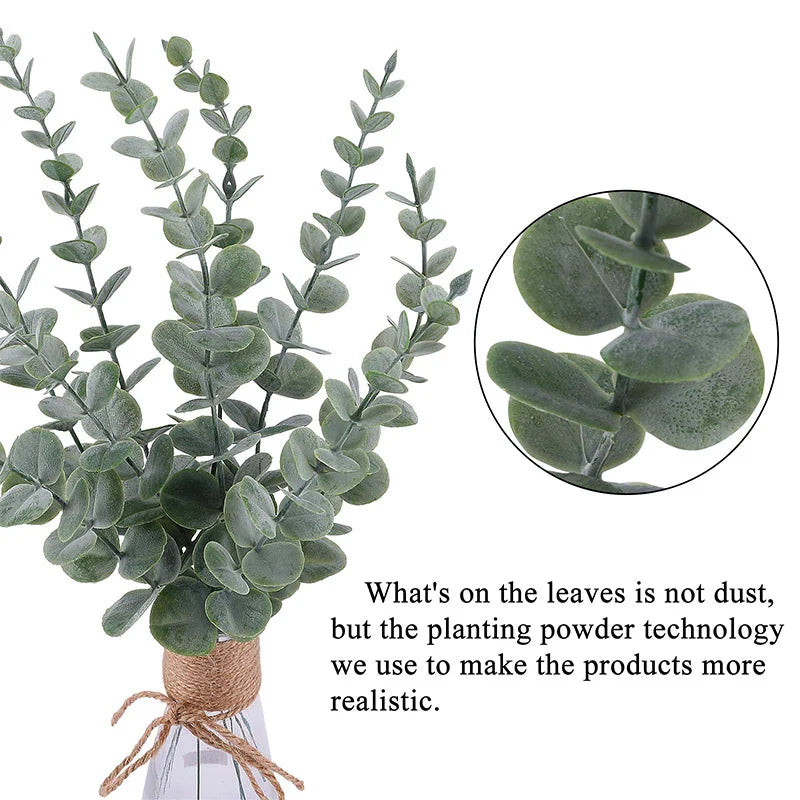 Artificial Eucalyptus Leaves: Perfect for Home Decor