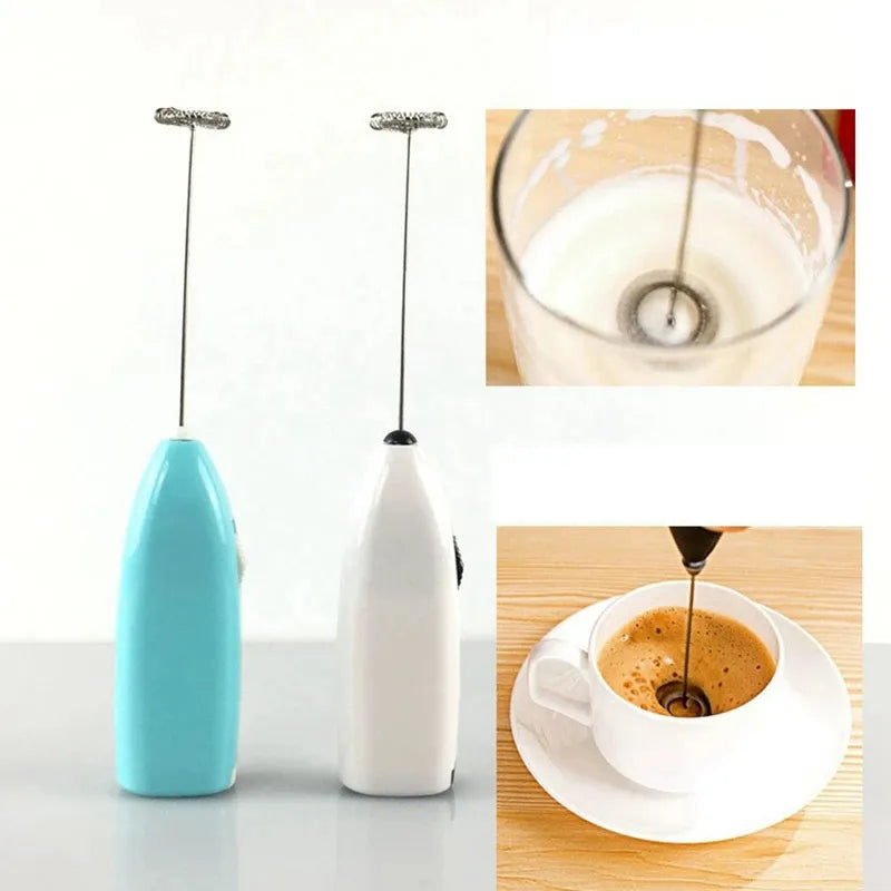 Portable Automatic Milk Frother: Electric Coffee Whisk for Kitchen