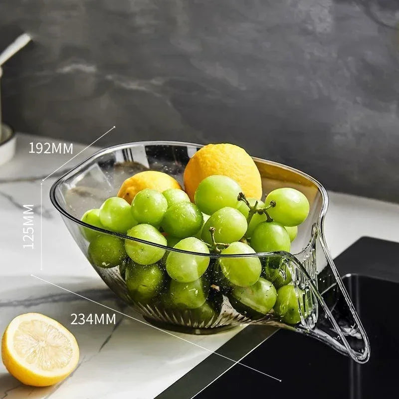 Multi-functional Sink Strainer Basket: Kitchen Drain Organizer