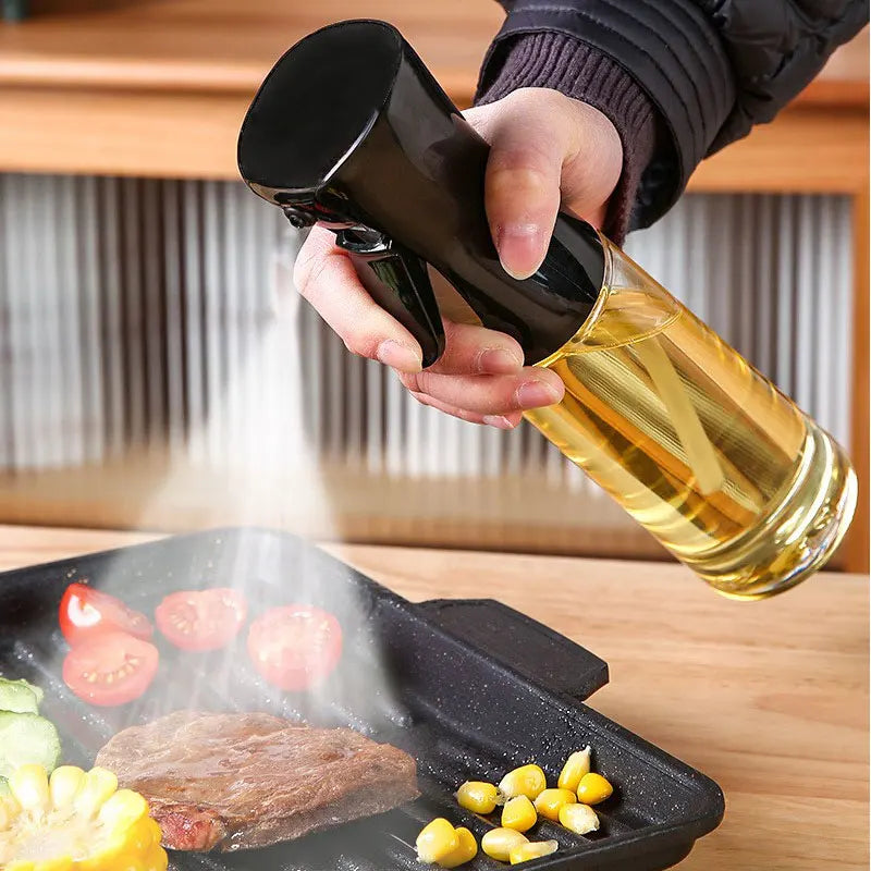 Versatile Oil Spray Bottle: Kitchen Tool for Cooking and BBQ