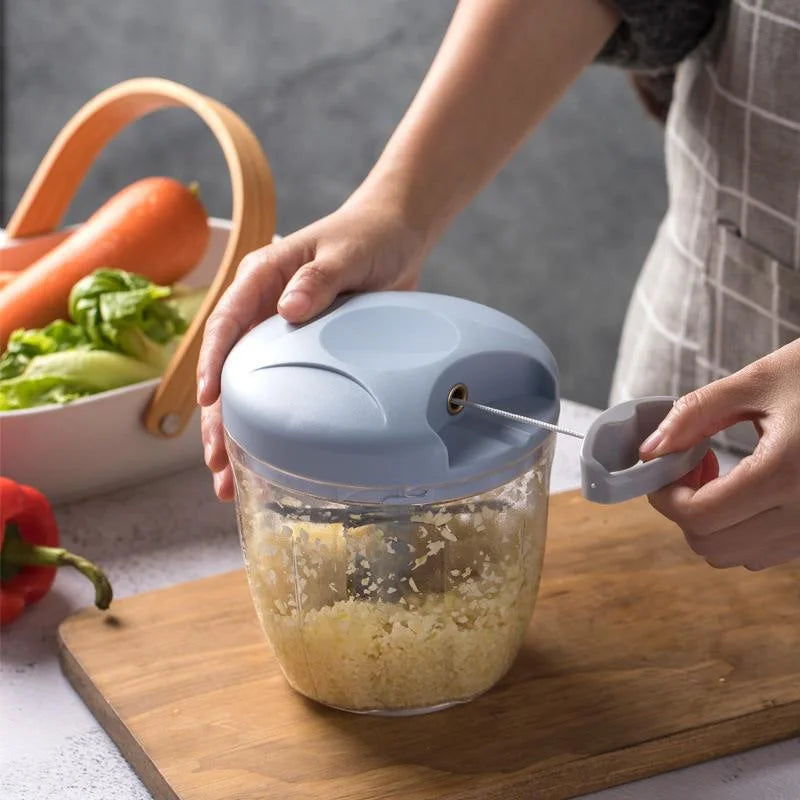 Manual Meat Mincer & Garlic Chopper: Kitchen Accessory