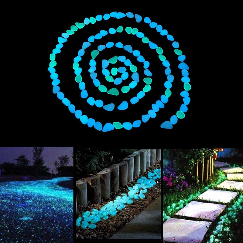 Glow-in-the-Dark Pebbles: Perfect Decorative Stones for Yard and Walkways