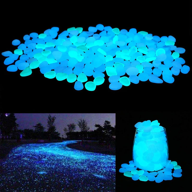 Glow-in-the-Dark Pebbles: Perfect Decorative Stones for Yard and Walkways