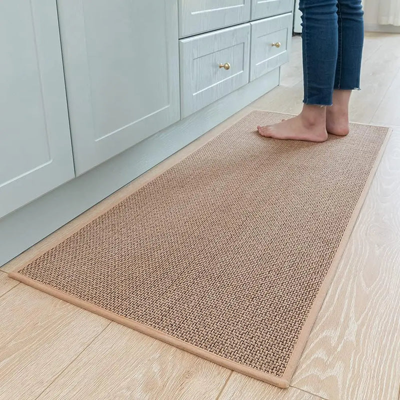 Non-Skid Kitchen Runner Rugs: Absorbent and Washable