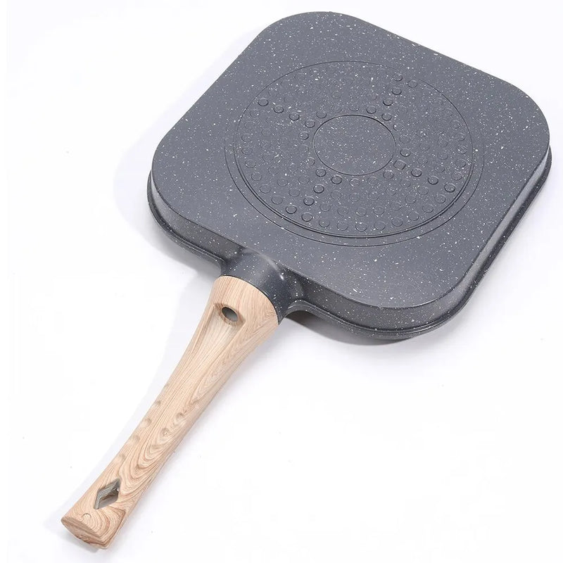 4-Hole Omelet Pan: Nonstick Cooking Pot for Breakfast Maker