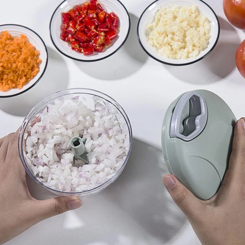 Manual Meat Mincer & Garlic Chopper: Kitchen Accessory